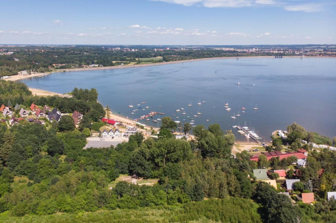 Domek Letniskowy Glebinow Nysa Esterno foto